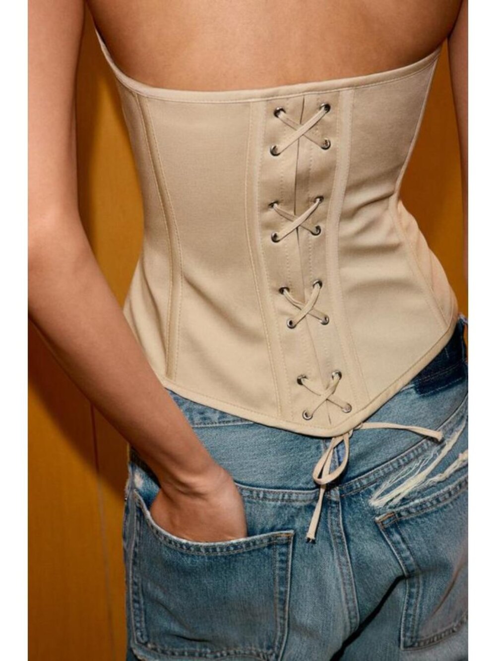 ZARA CORSET TOP - Picture 4 of 7
